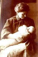 'La Ronde' - 'Nourrissons' - 'interieur-2-sepia-1908-peti'